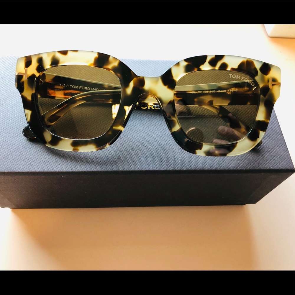 AUTHENTIC TOM FORD FT0659 SUNGLASSES HAVANA TORT